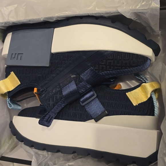 United nude ROKO copenhagen Blue White wedge sneakers Platform Chunky New 40 9 - Picture 9 of 10